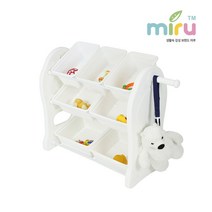 미루 야무진 장난감정리함 - 시리즈, 미루 야무진 3단 베이직 -화이트