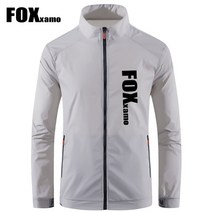 라이딩 바람막이 방풍자켓 Foxxamo-팀 재킷 얇은 윈드 브레이커 남성 야외 스포츠 방풍 Mtb 도로 자전거 착