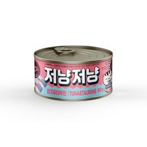 정품 강아지 저냥저냥 고양이캔 간식 참치&타우린80g, 1개, 건강한맛