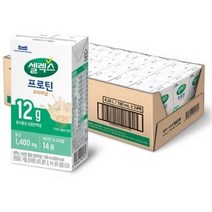 셀렉스 마시는 단백질 프로틴 음료 오리지널 190ml 2박스 (190mlx48입) 건강음료 단백질음료 근육형성 편리한휴대 동식물성 균형 단백질, 48개