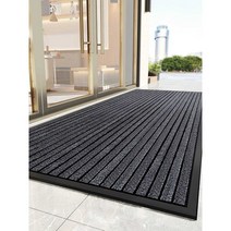 입구 바닥 매트 호텔 빌딩 백화점 미끄럼 방지 매트, 고무 도어 매트레드 100x120cm