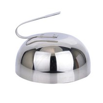 스테이크뚜껑 접시 철판 전골냄비 뚜껑 원형 업소용, 황동 30CM