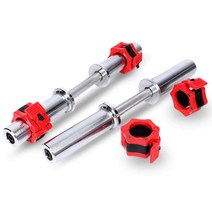 이지바 이지컬 바벨봉 트랩바 홈트 곡선봉 바벨 덤벨, 1.8m 직선 나사 막대