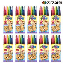 지구화학 투명이 색연필, 10개, 6색