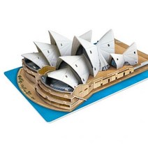 스콜라스 뜯어만드는세상 세계유명건축물 시드니오페라하우스 3D 입체퍼즐, 해당상품, 1