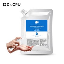 Dr.CPU 이도 손 소독제 스프레이 액상 리필 파우치 500ml 손소독제, 7개