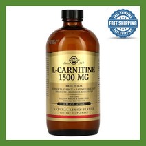 Solgar 솔가 L-카르니틴 레몬맛 1500mg 473ml 판토텐산 시트르산 소르빈산칼륨 벤조산나트륨 L-Carnitine