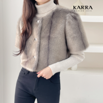 카라 KARRA 에코퍼하프펄자켓_KK2WJK028A