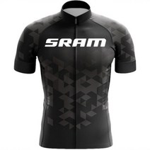 2023 SRAM 사이클링 저지 세트 남성용 자전거 반팔 의류 바이크 maillot + 빕 반바지, 4XL, Summer jacket 4