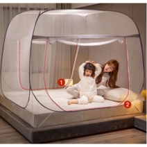 에어서핑 원터치 모기장 사각 침대 4가지 크기