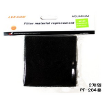LEECOM 리콤 측면여과기 PF-284용 리필필터 2개입 SP-84 구피 열대어 어항