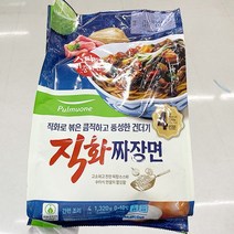 풀무원_직화짜장 4인 _1320G, 아이스보냉백포장
