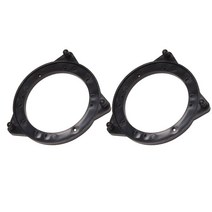전기자동차부품 NEW-2PCS 호른 와셔 4.5 인치 어댑터 브래킷 스피커 마운트 플레이트 특수 매트-BMW 용 자