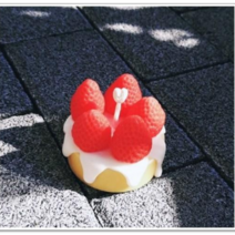 쭈스토리 핸드메이드 향기좋은 천연 소이 딸기케이크캔들 (향선택가능), 1개, 우드세이지&씨쏠트