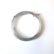 공예철사 알미늄와이어/알루미늄 철사/굵기선택 1~4mm, 은색 공예철사 1.0mmx10m