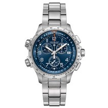 Hamilton 해밀턴시계 H77922141 KHAKI X-WIND GMT CHRONO - 남성 (쿼츠) (46mm)