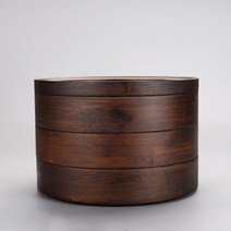 전통 공예 선반 보이차 대나무 고급 디자인 차 통 밀폐 보관함 선반 도구, D