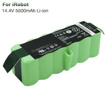 진공 청소기 배터리 아이로봇 룸바 용 14.8V 5500mAh 리튬이온 충전지 500 540 550 580 600 650 700 760 780 880|교체