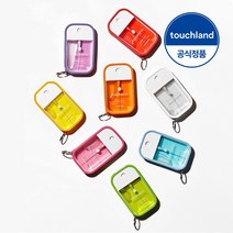 터치랜드 휴대용 손소독 항균99.9% 퍼퓸 핸드미스트 새니타이저 6종택1+쉴드택1, 라벤더, 그린