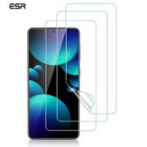 모니터 화면 시력 보호기 ESR 3pcs 삼성 갤럭시 S22 울트라 스크린 프로텍터 플러스 하이드로 겔 필름 소프, 01 3 PCS_04 Galaxy S21 Ultra, 02 Galaxy S21 Ultra