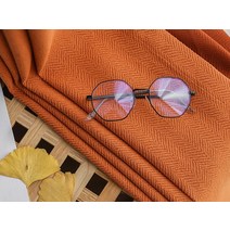 실용적 커튼 셔닐 자카드 암막 거실 일본 스타일 피쉬본 패턴 침실 1