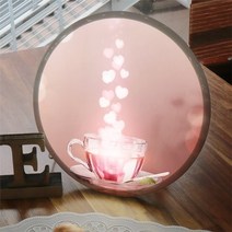 na747-LED액자25R 사랑담아한잔