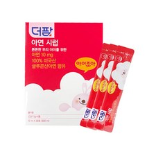 더팜 키즈 아연 시럽 딸기맛 30포 60포, 2개