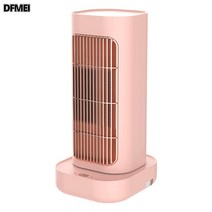 DFMEI PTC세라믹발열온풍기스윙전기히터, 유러피안 마이어 잉글리시 사담, 핑크색