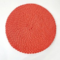내열 그릇 PP 식탁 매트 1 개 커피 컵 코스터 식기 매트 홈 주방 파티 공급, J_38CM | ROUND