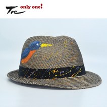 뜨레 남녀공용 블루버드 마 골프 페도라 PAPA20072, Free, 블랙