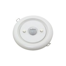 삼창 3인치 재실감지센서 유백 매립형 다기능 실시간 전자식 스위치 화장실 복도등 환풍기 모터 자동 소등 점등 국산 천장 매립 재실감지기 초절전형 마이콤칩 인체감지 동작감지센서
