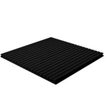 룸어쿠스틱 흡음재 흡음판 음향 인테리어 실내 방음판 방음재, G.블랙 100x100cm(고밀도)