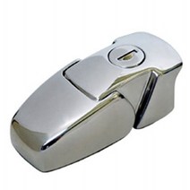 Southco V7 Series Stainless Steel 316 Hand Operated Over Center Large Base Draw Latch Electro Polis, 1