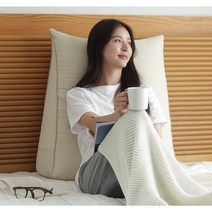 누아 삼각 등받이쿠션 방수 쇼파 허리 등쿠션, 베이지