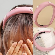 (핑크) 볼륨 헤어밴드 머리띠쇼핑몰 브라이덜샤워소품
