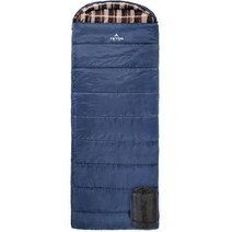 TETON Sports Celsius XL 침낭 가족 캠핑에 적합 무료 압축 가방 491770, XL (-32C/-25F), Blue - Right Zip