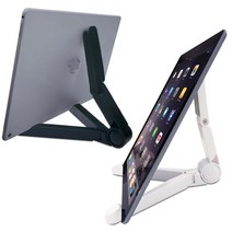 rozet 태블릿거치대 아이패드미니 휴대용 받침대 RX-5305, 블랙
