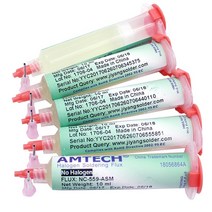 Paste FLUX 납땜용제 도금액 액상 솔더윅 100 오리지널 amtech nc-559-asm bga pcb 무세척 솔더 페이스트 용접 고급 오일 플럭스 그리스 10cc 납땜, 10개