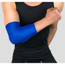 팔꿈치 관절보호 보호대 배드민턴 팔보호대 테니스엘보 골프엘보, 화이트/L