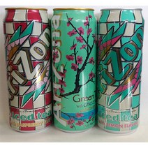 아리조나 액상차 그린티라즈베리, 680ml, 12개