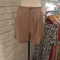 [백화점SAY][파파야] 뒷밴딩 레이온반바지 PNLRSP013B