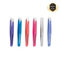 트위저맨 미니 슬랜트 트위저 족집게 정품, 실버, 1개