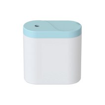 스팀세차기 USB 초음파 미니 자동차 가습기 아로마 음이온 미스트 메이커 260ml LED 램프 에센셜 오일 디퓨저 가정용 차량용 360ml, [11] M Type Blue 260ml
