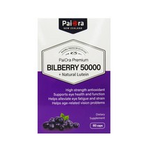 [서 우] 뉴질랜드 파이오라 빌베리 루테인 눈건강 눈영양제 50000mg 60캡슐, 60캡슐 2개