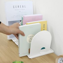 거실 북유럽 너비조절 탁상용 책꽂이 미니 데스크 책상용 파티션 사무실, 색상 / 화이트