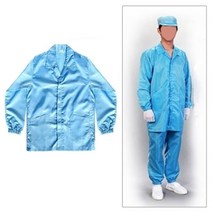 기타 제전복 사파리 크린룸필수품 정전기방지 방진복, 02_화이트:M(95)