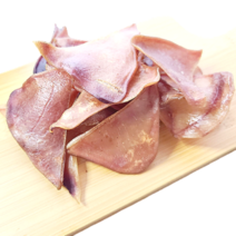 강아지수제간식 돼지귀 슬라이스 오래먹는 치석제거껌 50g