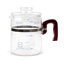 쇼트 독일 쇼트글라스 약탕기 HR-2500, 2.5L, 1개