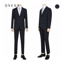 제스 (제스) 베이직 폴리 스트레치 슬림핏 수트세트(X2BJA8022_S)