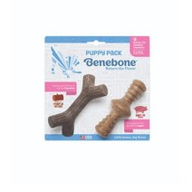 베네본 말랑말랑 퍼피용 덴탈 장난감 자글러 + 덴탈츄 2종세트, 베이컨맛, 2세트